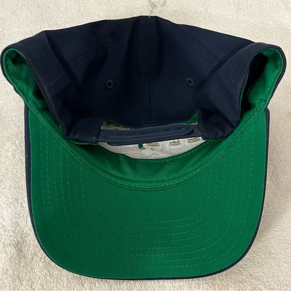 Notre Dame Irish Adjustable Snap Back Navy Blue & Gold Ball Ball Cap - Picture 3 of 15